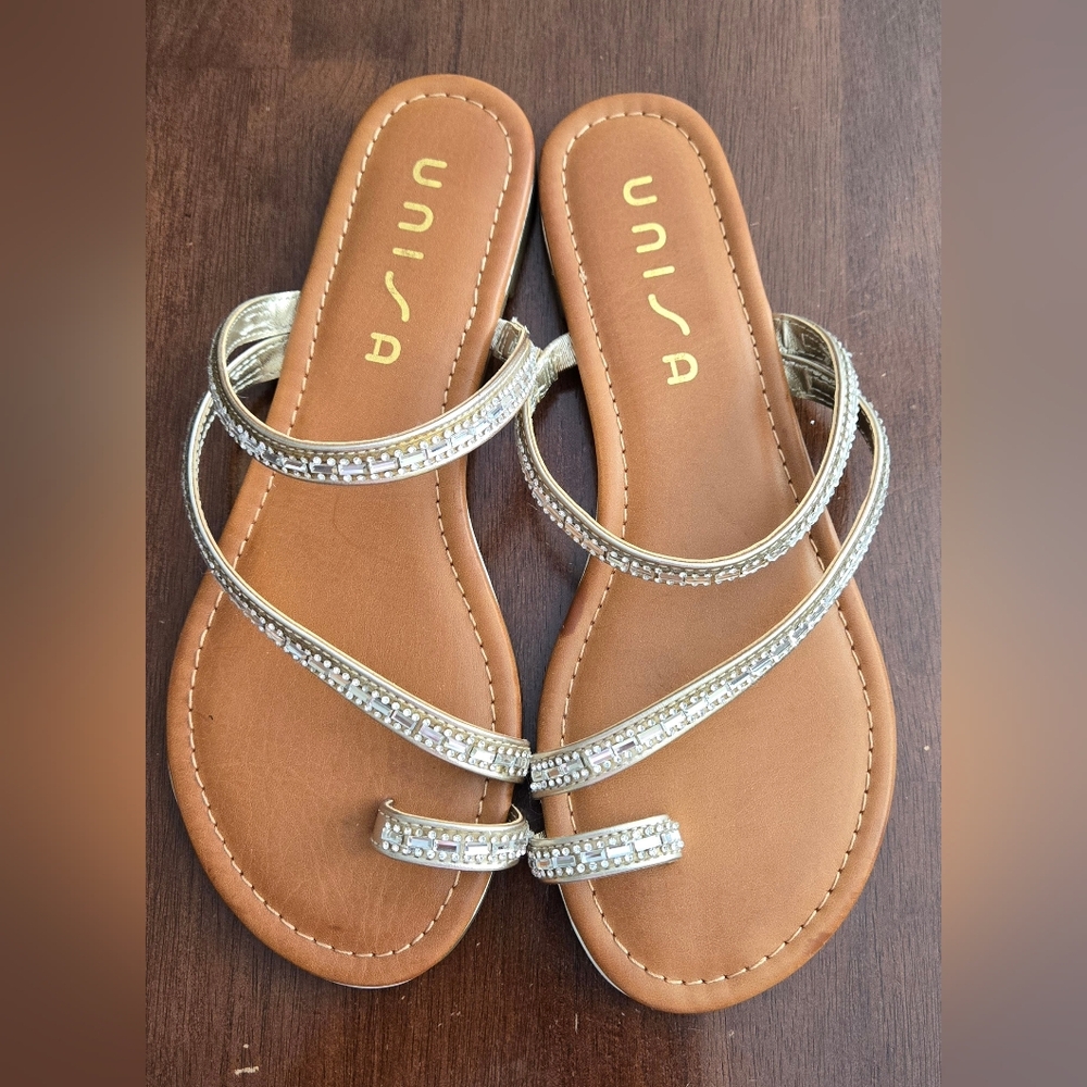 UNISA Embellished Sandals